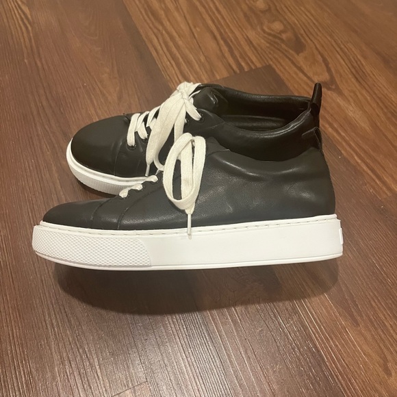 J/Slides Delilah Platform Leather Sneakers Size 9 - Picture 4 of 13